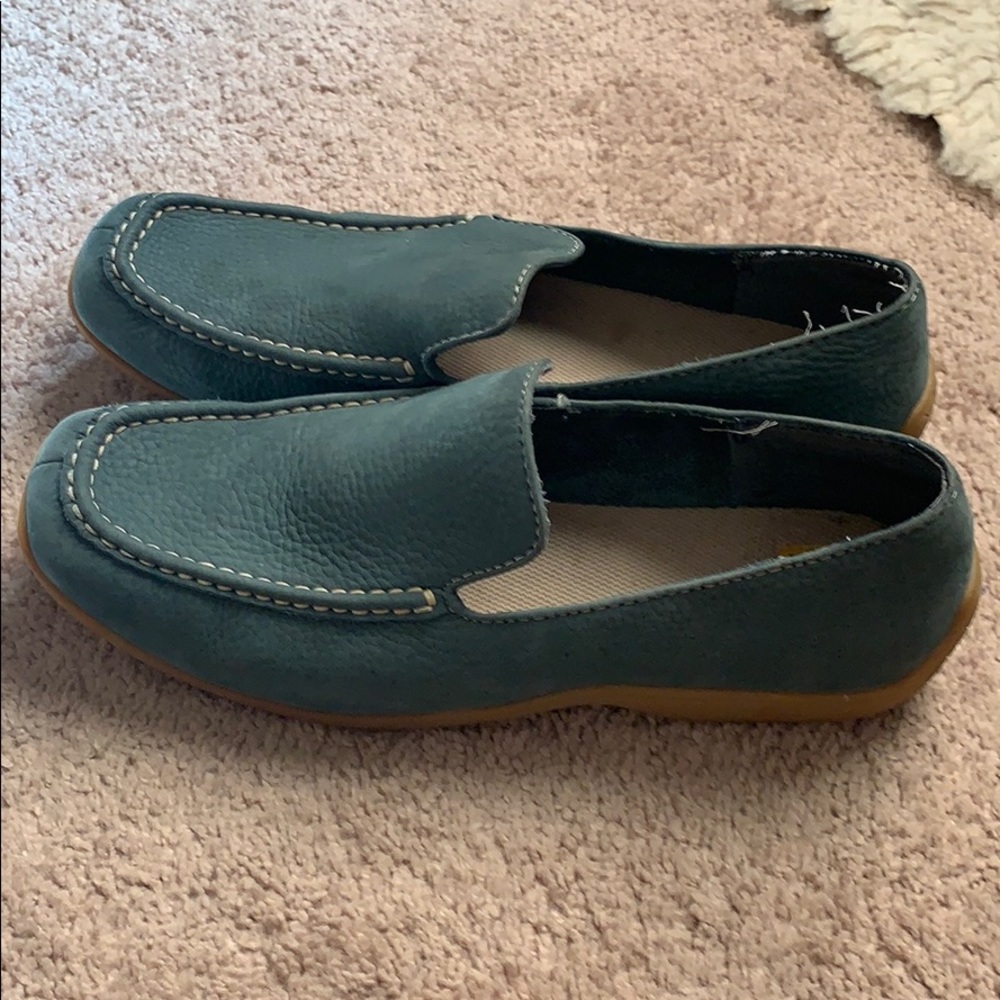 Blue suede shoes 10.5  US men’s   Used once.